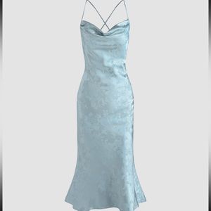 Floral pattern midi dress